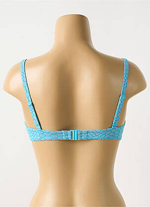 Sutien de costum de baie elasticitate top sutien modelat albastru CYELL femeie
