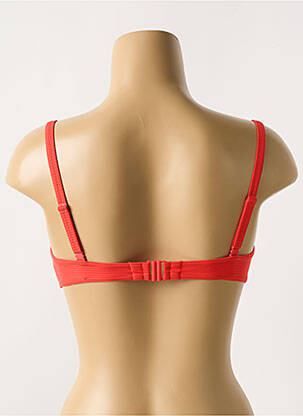 Sutien de costum de baie elasticitate top sutien modelat roșu CYELL femeie