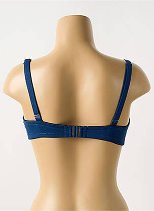 Sutien de costum de baie elasticitate top sutien modelat albastru CYELL femeie