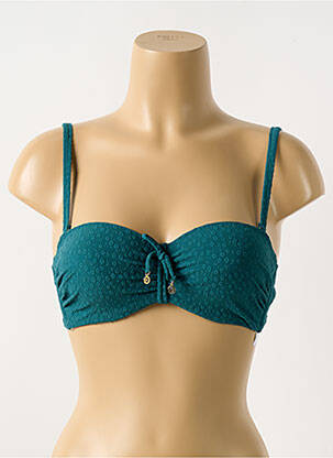 Sutien de costum de baie elasticitate top sutien modelat verde CYELL femeie