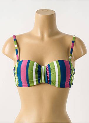 Sutien de costum de baie elasticitate top sutien modelat verde CYELL femeie