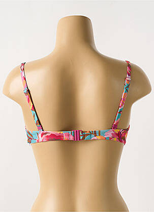 Sutien de costum de baie elasticitate top sutien modelat roz CYELL femeie
