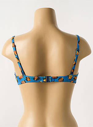 Sutien de costum de baie elasticitate top sutien modelat albastru CYELL femeie