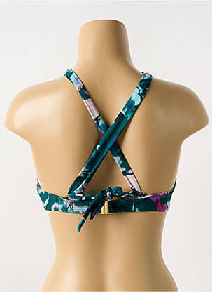 Sutien de costum de baie elasticitate top sutien modelat verde CYELL femeie
