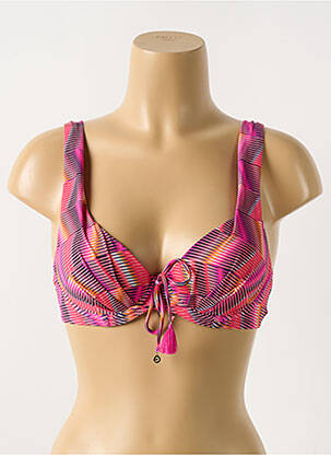 Sutien de costum de baie elasticitate top sutien modelat violet CYELL femeie