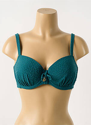 Sutien de costum de baie elasticitate top sutien modelat verde CYELL femeie