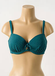 Sutien de costum de baie elasticitate top sutien modelat verde CYELL femme