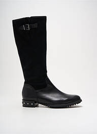 Cizme material neted toc de 4 la 6 cm negru MAM'ZELLE femme