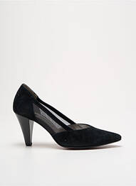 Pantofi cu toc nubuc toc de 4 la 6 cm negru GABOR femme