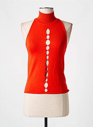 Top portocaliu KARMA KOMA femeie