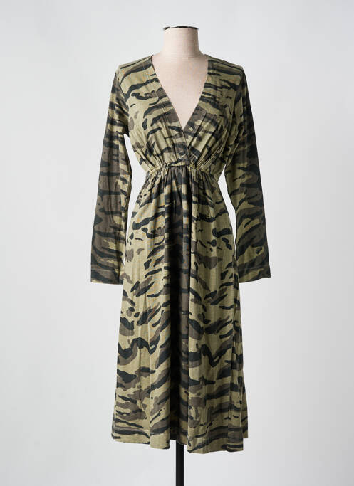 Rochie lungă verde LEON & HARPER femeie