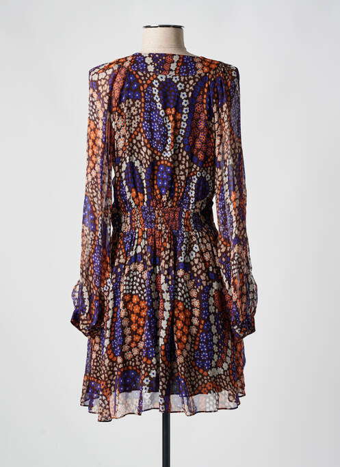 Rochie scurtă maro IDANO femeie