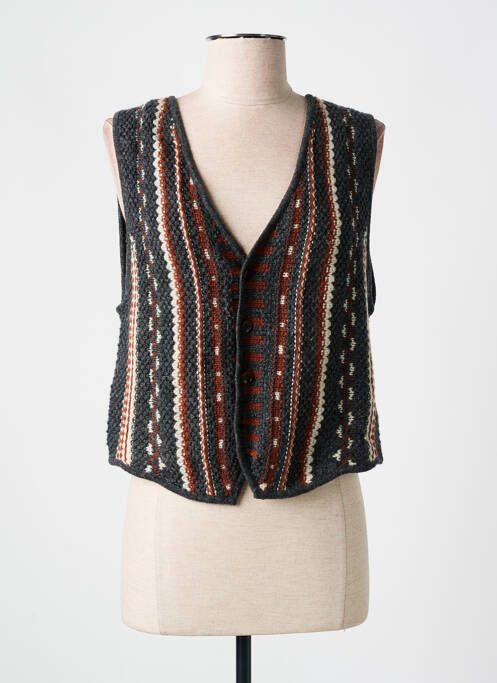 Vestă fără mâneci gri LEON & HARPER femeie