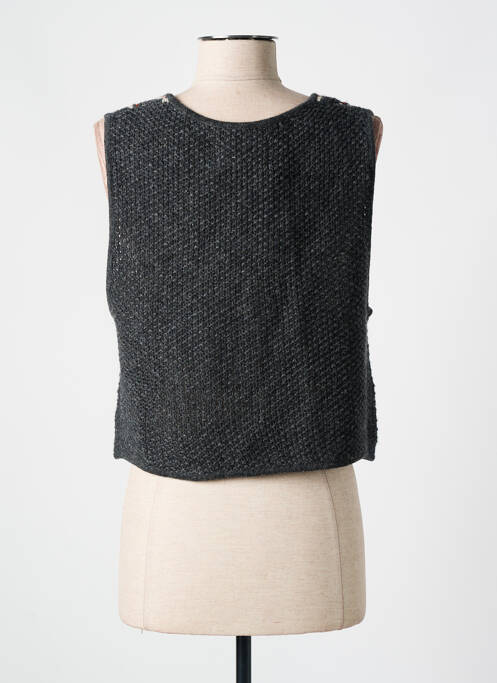 Vestă fără mâneci gri LEON & HARPER femeie