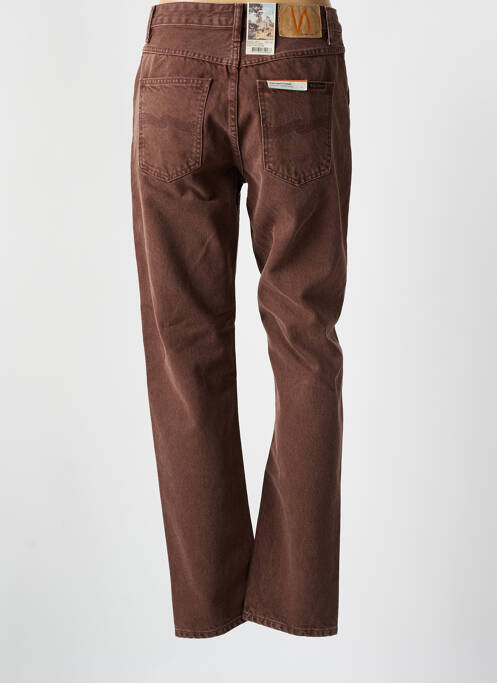 Pantalon slim maro NUDIE JEANS CO femeie