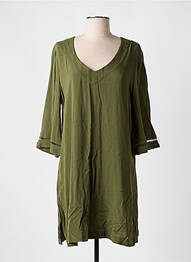Rochie de plajă mâneci 3/4 verde MARIE JO femme