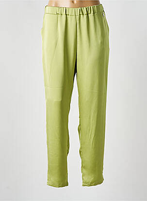 Pantalon slim talie elastică verde LIU JO femeie