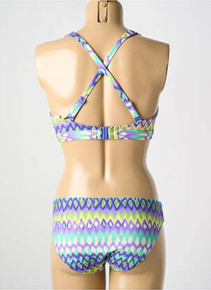 Costum de baie din două piese elasticitate top sutien modelat violet PRIMADONNA femeie