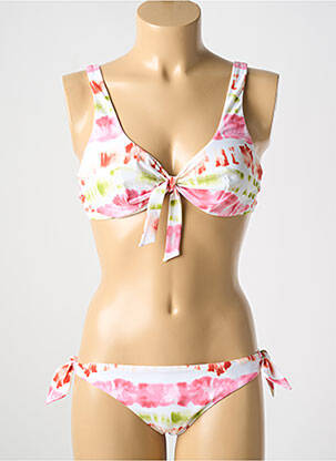 Costum de baie din două piese alb PASSIONATA femeie