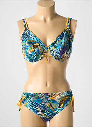 Costum de baie din două piese albastru LISE CHARMEL femeie