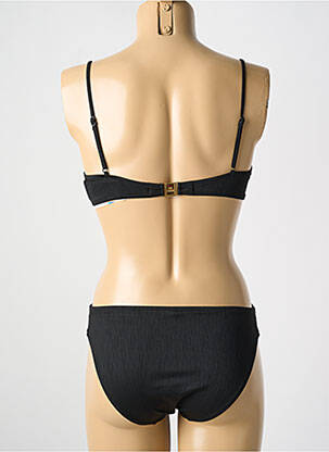 Costum de baie din două piese elasticitate top sutien modelat negru LISE CHARMEL femeie