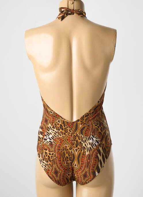 Costum de baie dintr-o singură piesă maro LISE CHARMEL femeie