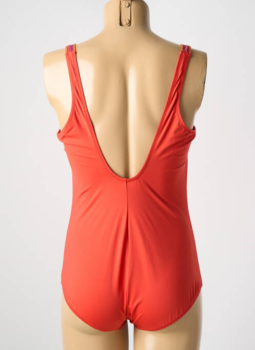 Costum de baie dintr-o singură piesă portocaliu ANTIGEL femeie