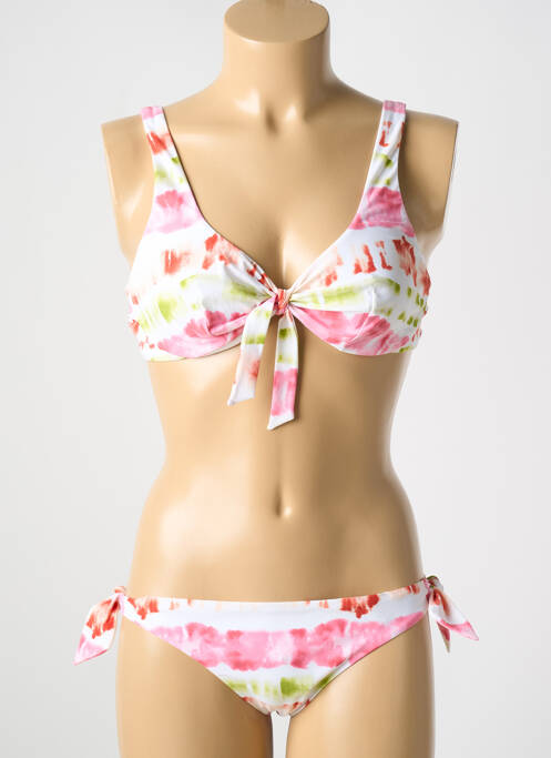 Costum de baie din două piese alb PASSIONATA femeie