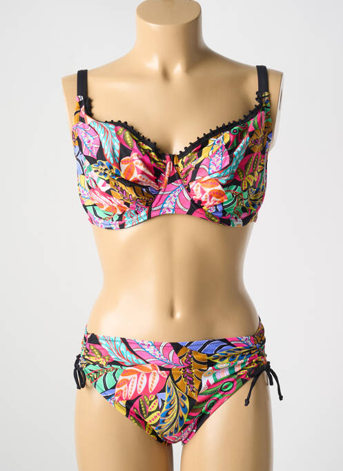 Costum de baie din două piese negru ANTIGEL femeie