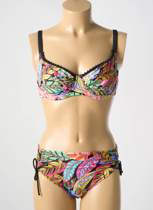 Costum de baie din două piese negru ANTIGEL femeie