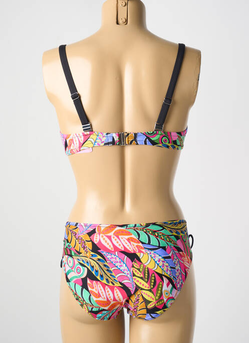 Costum de baie din două piese negru ANTIGEL femeie