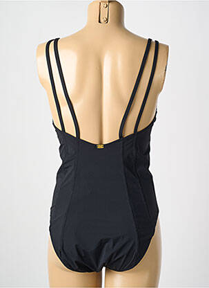 Costum de baie dintr-o singură piesă elasticitate top sutien modelat negru AMORESSA femeie