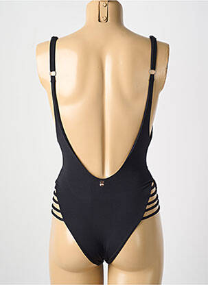 Costum de baie dintr-o singură piesă elasticitate top triunghiuri negru MALAI femeie