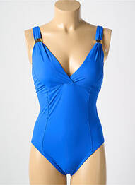 Costum de baie dintr-o singură piesă elasticitate top sutien modelat albastru AMORESSA femme