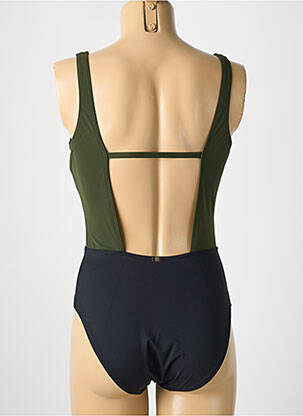 Costum de baie dintr-o singură piesă elasticitate top sutien modelat verde AMORESSA femeie