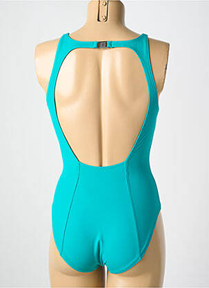 Costum de baie dintr-o singură piesă elasticitate top sutien modelat albastru deschis AMORESSA femeie