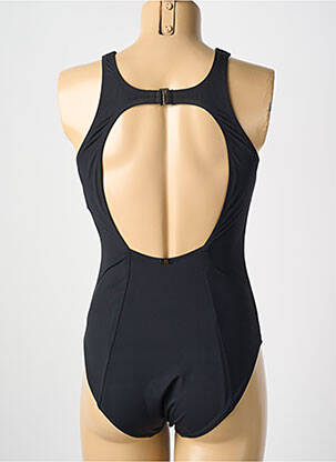 Costum de baie dintr-o singură piesă elasticitate top sutien modelat negru AMORESSA femeie