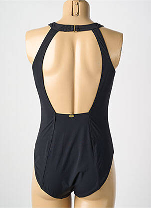 Costum de baie dintr-o singură piesă elasticitate top sutien modelat negru AMORESSA femeie