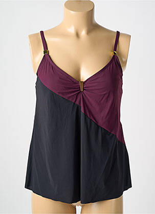 Top de baie elasticitate violet AMORESSA femeie
