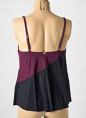 Top de baie elasticitate violet AMORESSA femeie