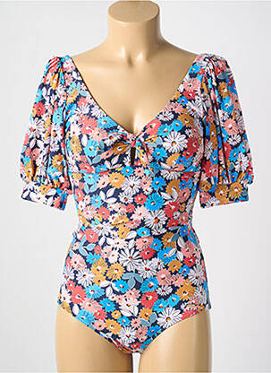 Costum de baie dintr-o singură piesă albastru CYELL femeie