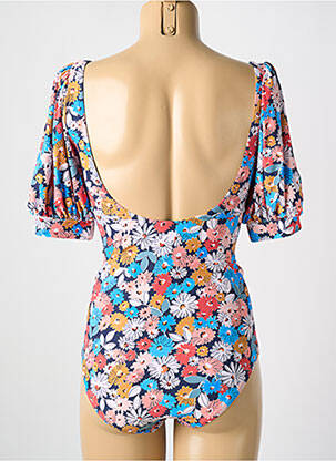 Costum de baie dintr-o singură piesă elasticitate top sutien modelat albastru CYELL femeie