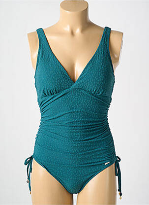 Costum de baie dintr-o singură piesă elasticitate top sutien modelat verde CYELL femeie