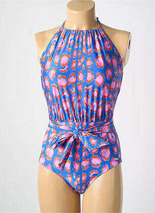 Costum de baie dintr-o singură piesă albastru CYELL femeie