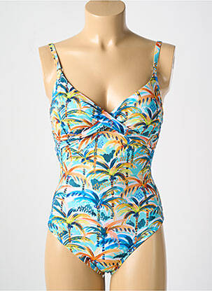 Costum de baie dintr-o singură piesă albastru CYELL femeie