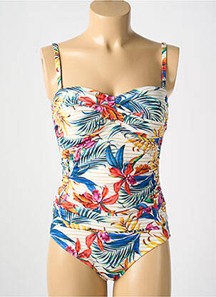 Costum de baie dintr-o singură piesă alb CYELL femeie