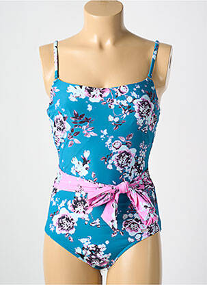 Costum de baie dintr-o singură piesă albastru CYELL femeie