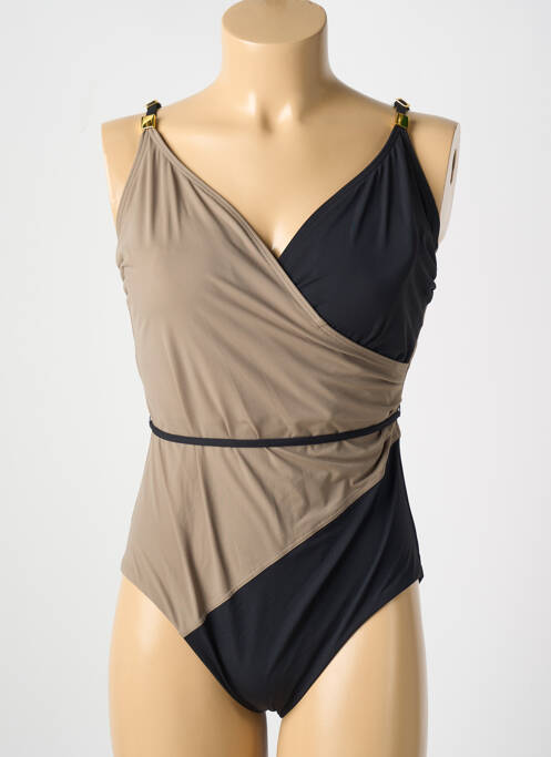 Costum de baie dintr-o singură piesă maro AMORESSA femeie