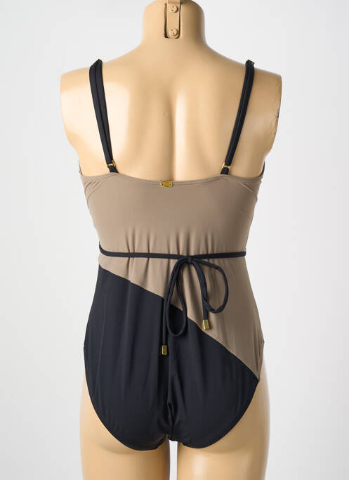 Costum de baie dintr-o singură piesă maro AMORESSA femeie