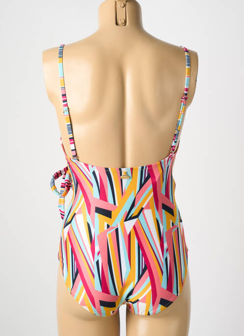 Costum de baie dintr-o singură piesă roz MILONGA femeie